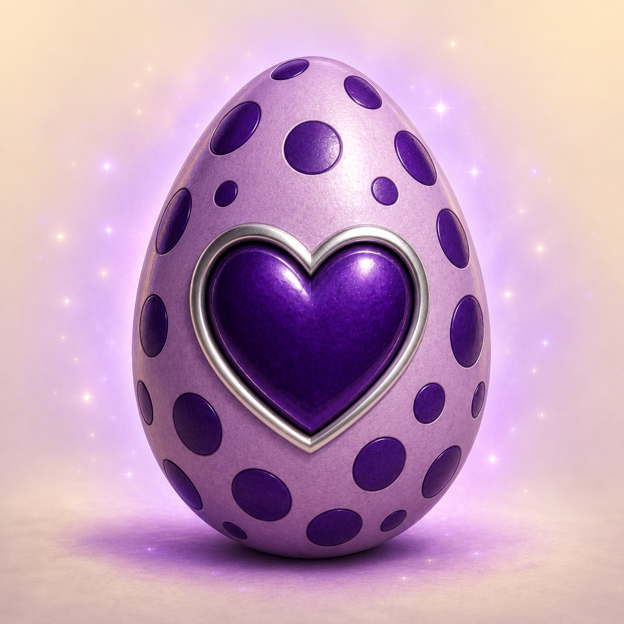 Amethyst Heart Egg™