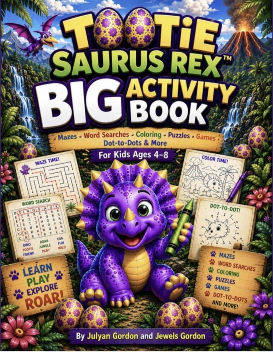 Cover of Tootie Saurus Rex™ Big Activity Book
