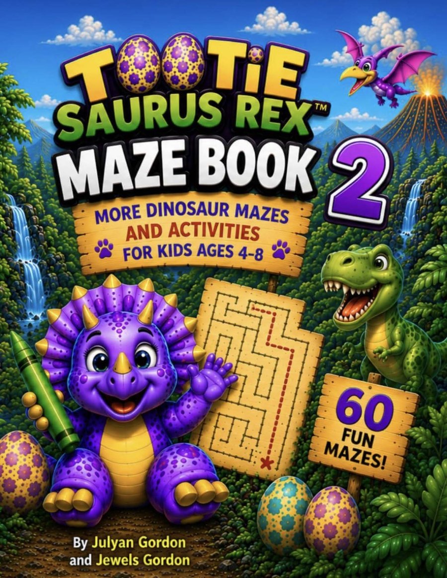 Cover of Tootie Saurus Rex™ Maze Book 2