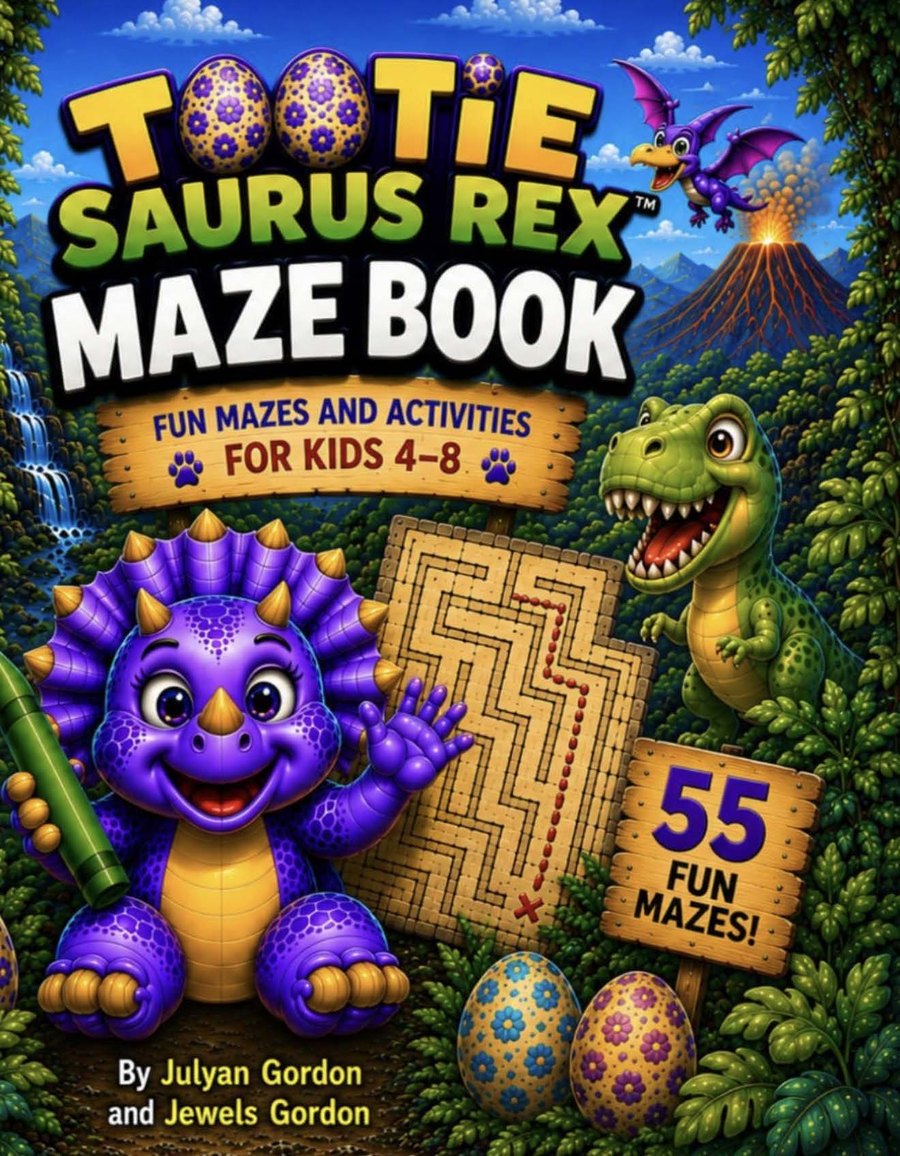 Cover of Tootie Saurus Rex™ Maze Book