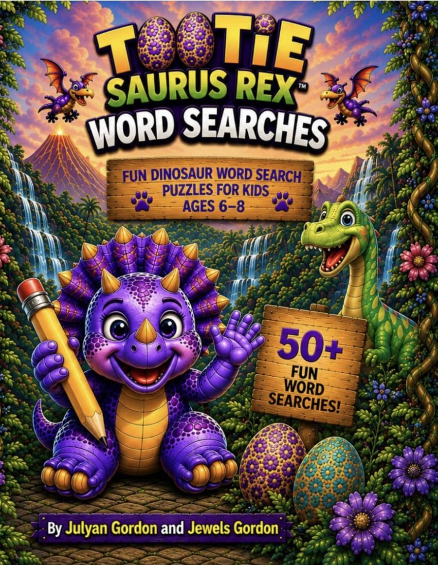 Cover of Tootie Saurus Rex™ Word Searches